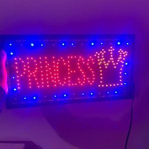 Princess light up wall sign
